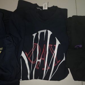 New Day Unisex Navy Blue “Arch” Cotton Sweatshirt